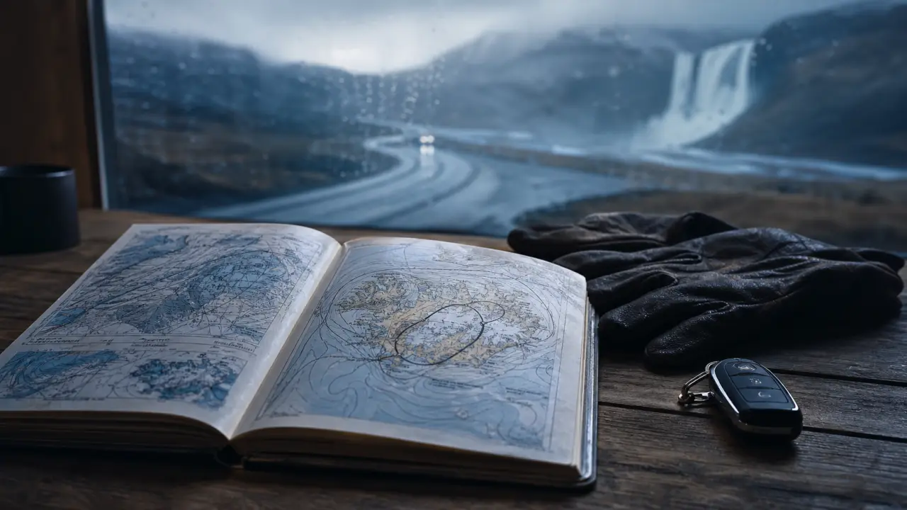 Itinéraire islande : carnet de voyage avec plan