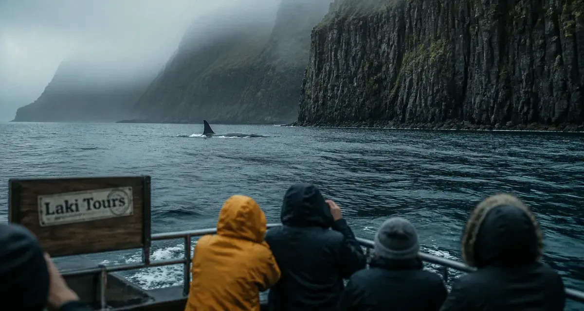 Laki tour Islande, excursion observation baleines près d’Ólafsvík