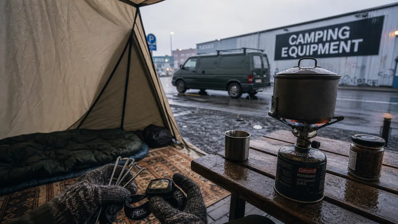Location equipement camping islande près de Reykjavík : tente, sac de couchage et retrait 24/7