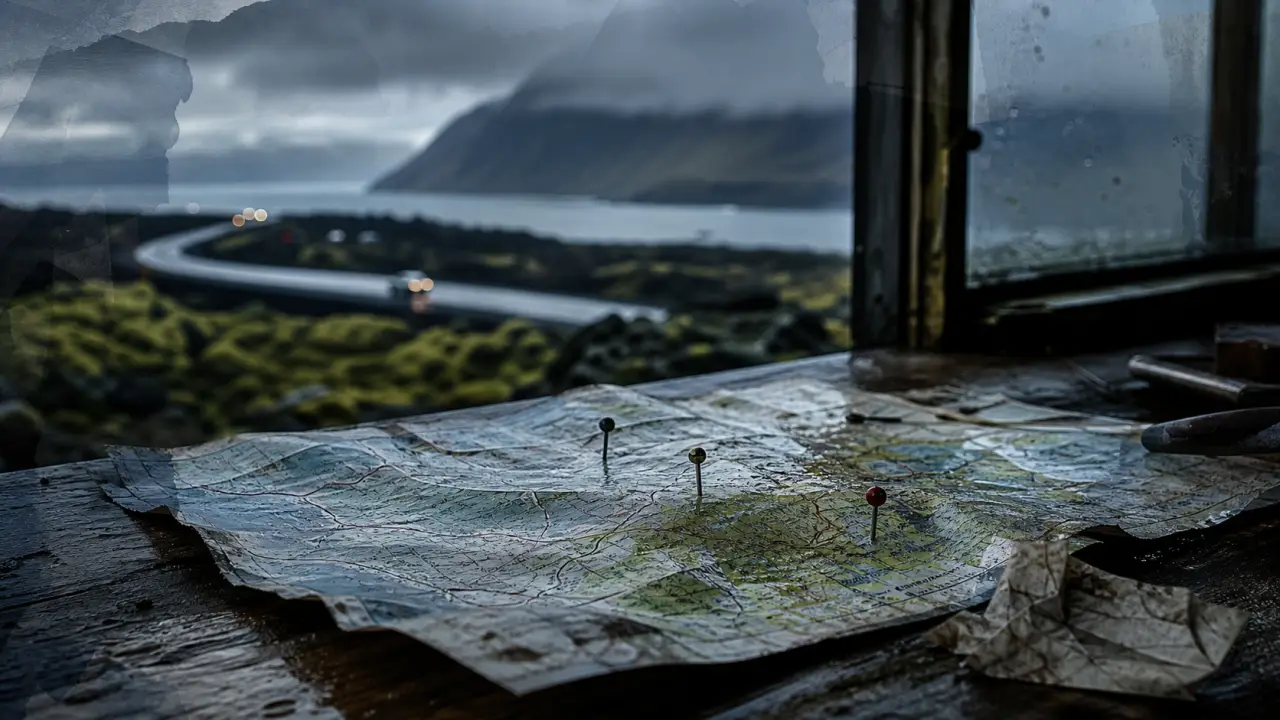 road trip islande 10 jours : boucle réaliste, carte routière et route