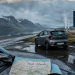 Road trip nord islande, route mouillée vers Akureyri et Mývatn