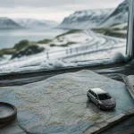 Tour islande : carte, voiture et route circulaire bus ou 4x4