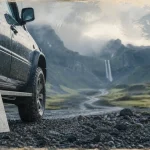 Voyage islande 4x4 : 4x4 sur piste F, gravier et montagnes