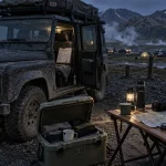 4x4 aménagé road trip en Islande près de Landmannalaugar, piste F