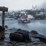 Akureyri : fjord, sortie baleines et brume légère