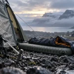 Camping en Islande juillet : tente 3 saisons au froid, vent et brume