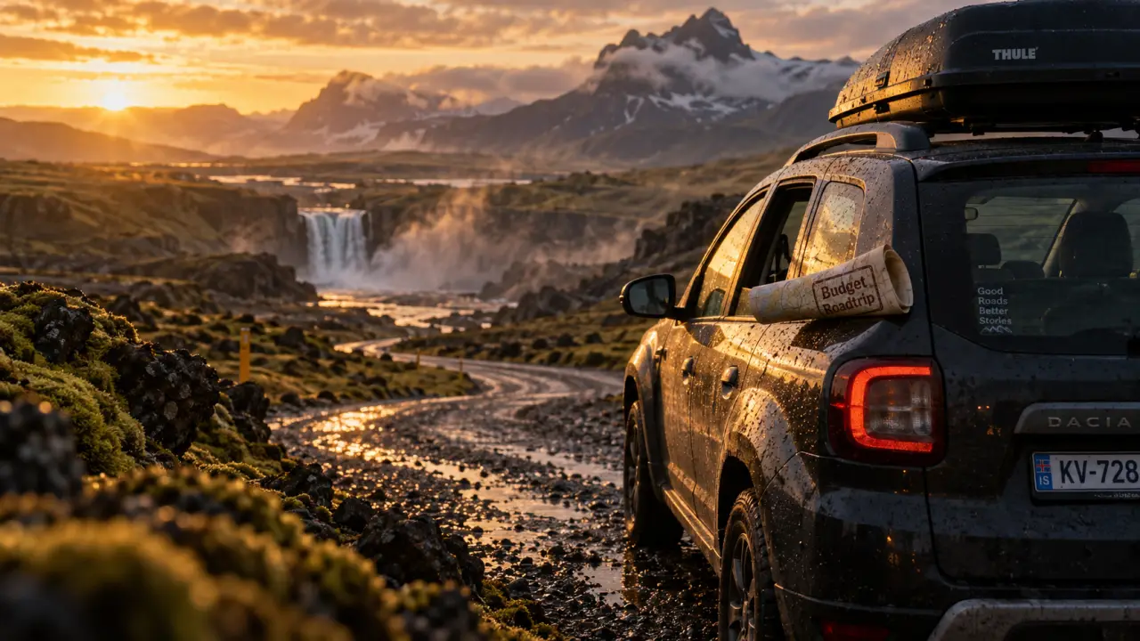 Combien coute un voyage en islande ? Road trip en voiture avec carte budget et paysages dorés