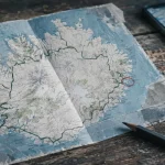 Islande carte : Route 1 et spots de baleines, repères côtiers