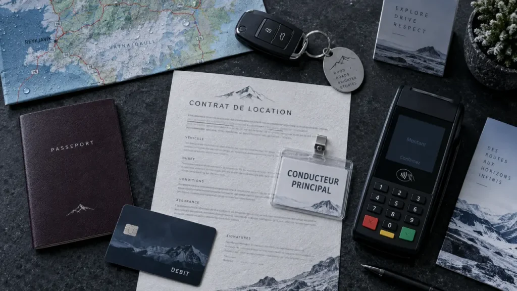 Location voiture Islande avec carte de débit : possible, mais pas sans dépôt ni assurance