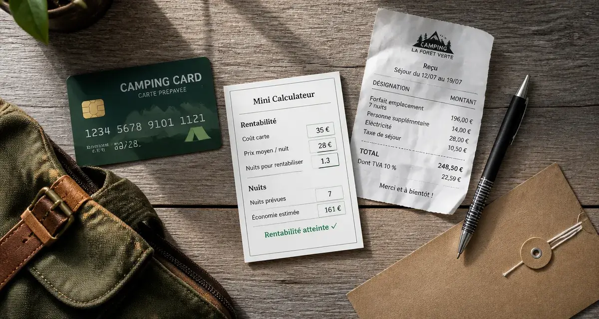 Pass camping Islande : rentabilité 28 nuits à 179 €
