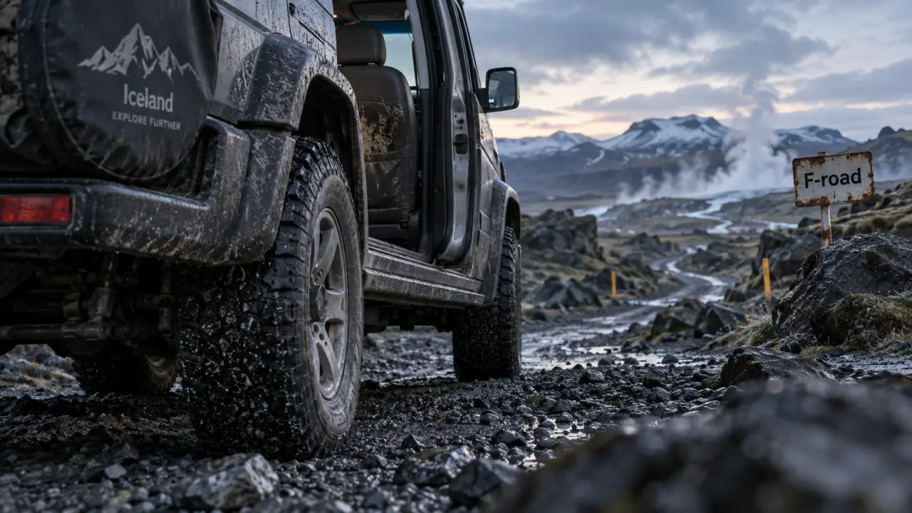 Road trip 4x4 en Islande sur piste F, gués et erreurs coûteuses