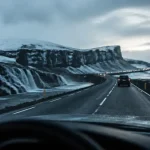 Road trip Islande 8 jours sur la route 1, cascades au loin