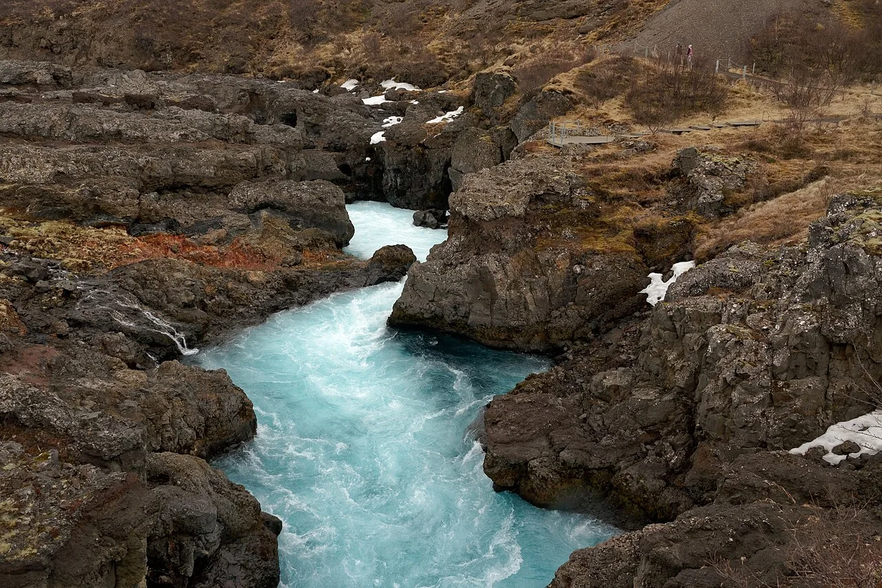 Paysage de Barnafoss