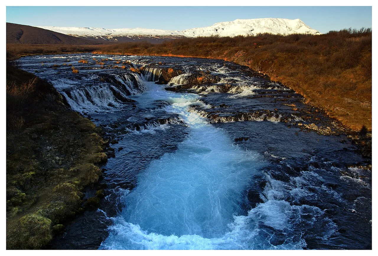 Paysage de Brúarfoss