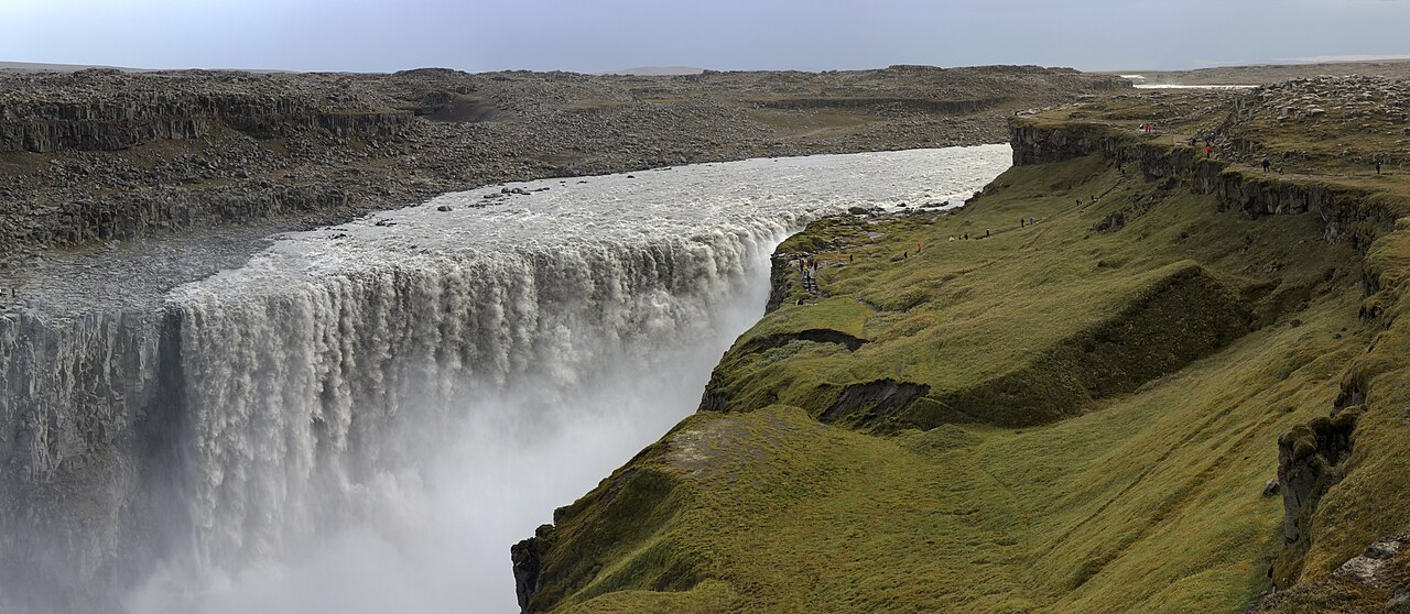 Paysage de Dettifoss