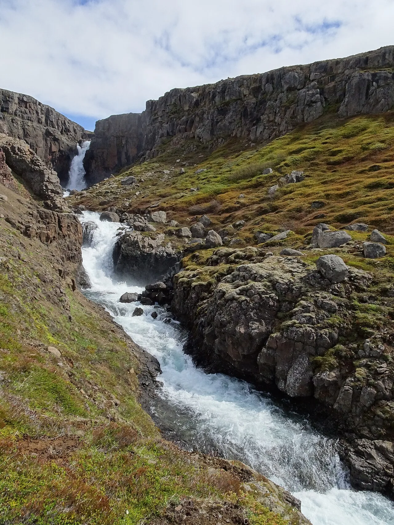 Paysage de Fardagafoss