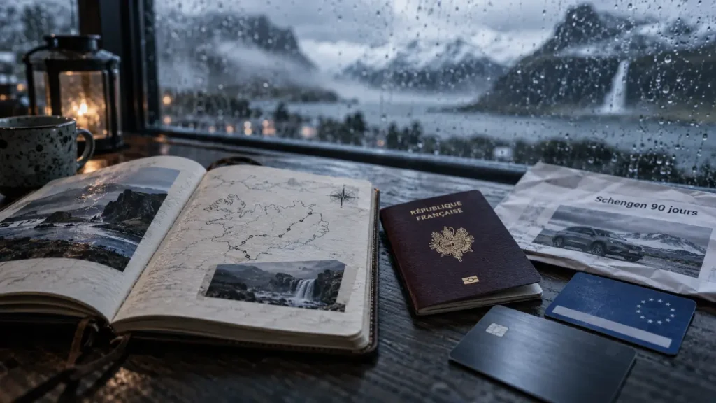 Formalité voyage Islande : passeport et carte maladie, Schengen 90 jours