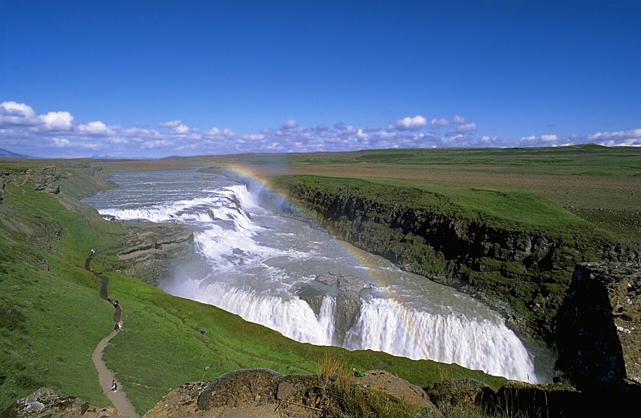 Paysage de Gullfoss
