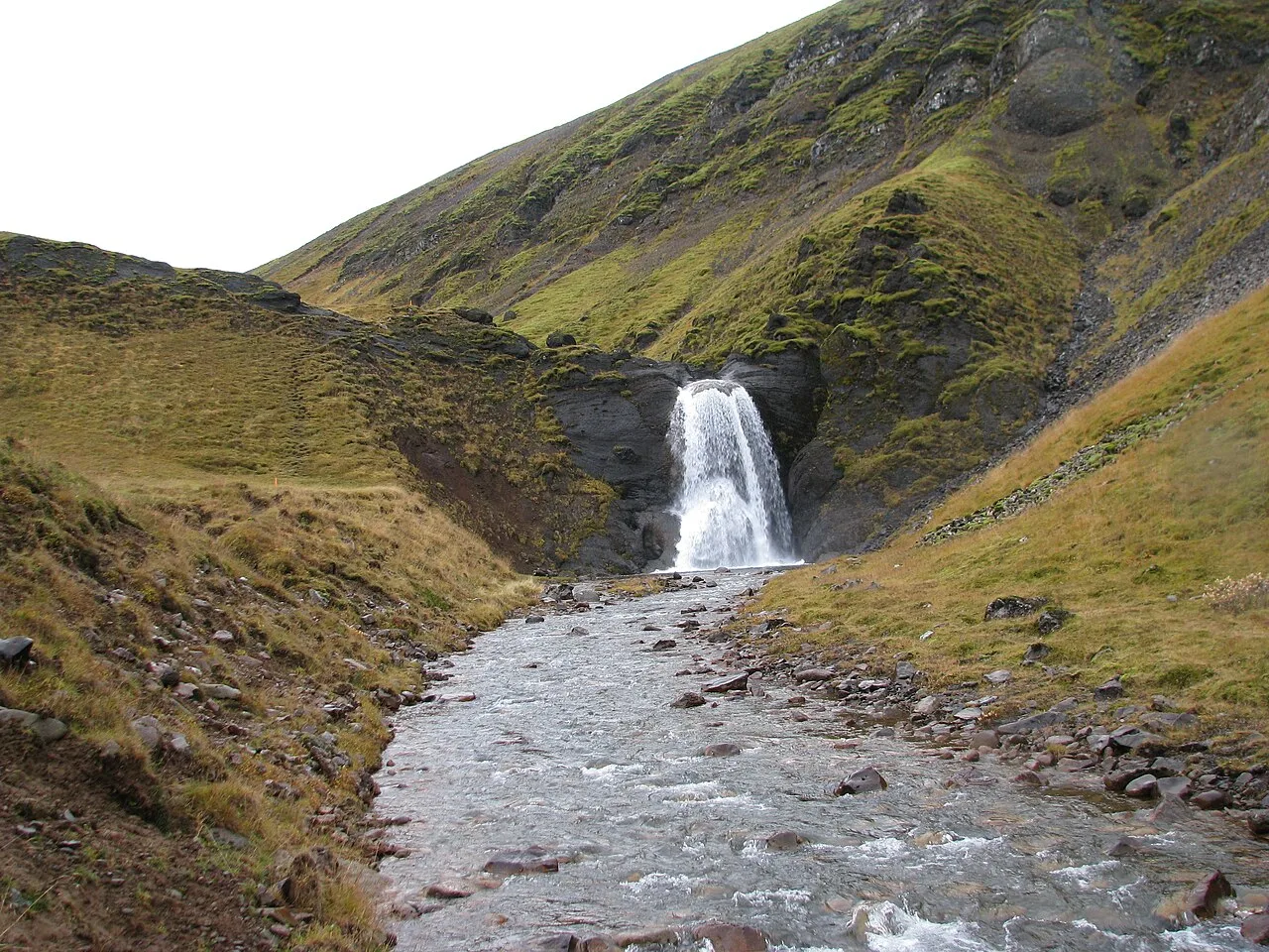 Paysage de Helgufoss