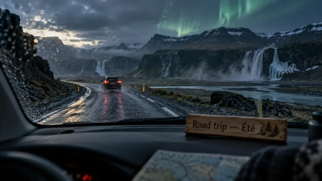 Islande voyage quand partir : road trip été lumineux en voiture