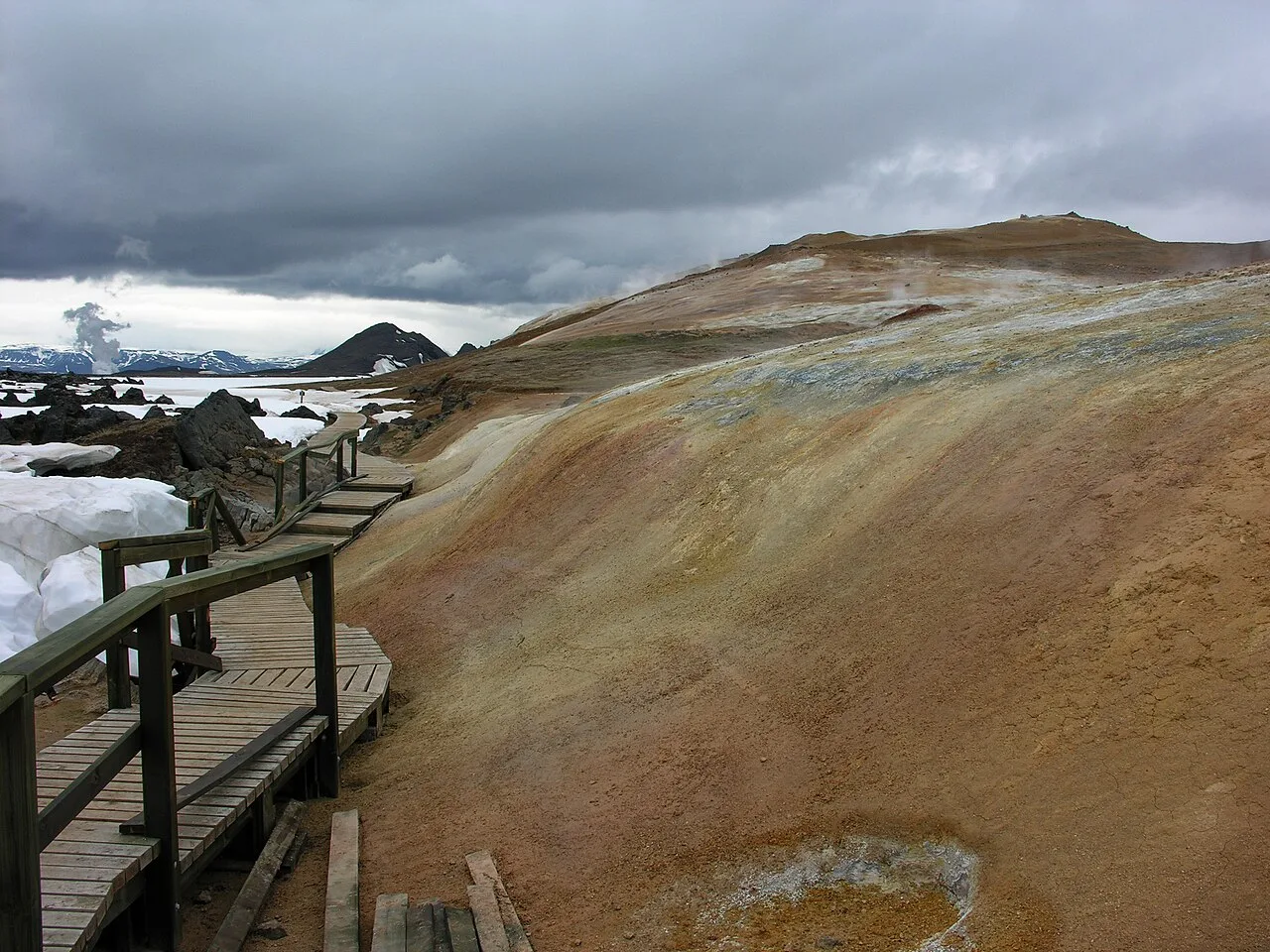 Paysage de Leirhnjúkur