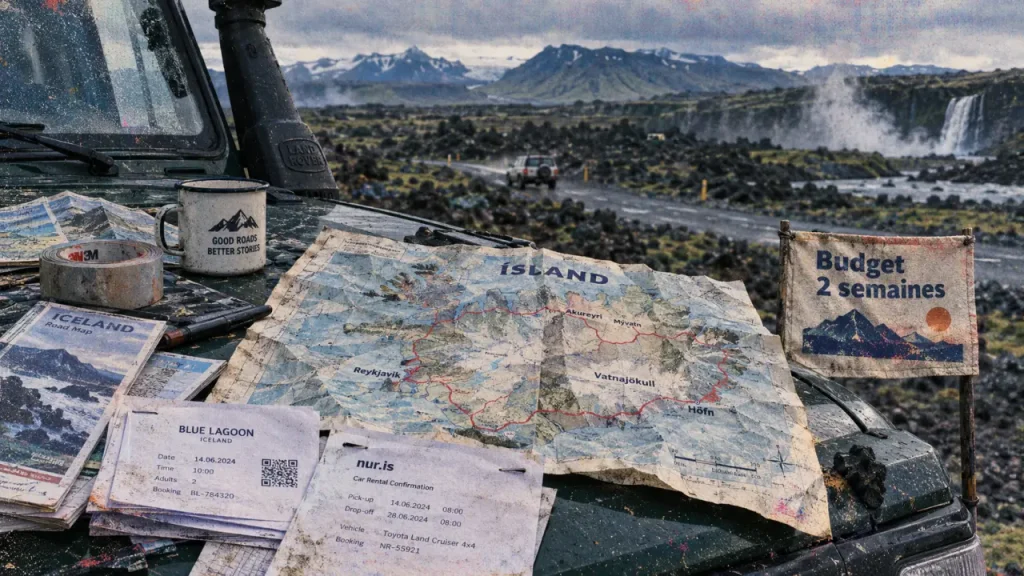 Prix voyage Islande 2 semaines : budget 4x4, carte et 4x4 en Islande