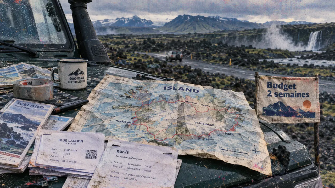 Prix voyage Islande 2 semaines : budget 4x4, carte et 4x4 en Islande