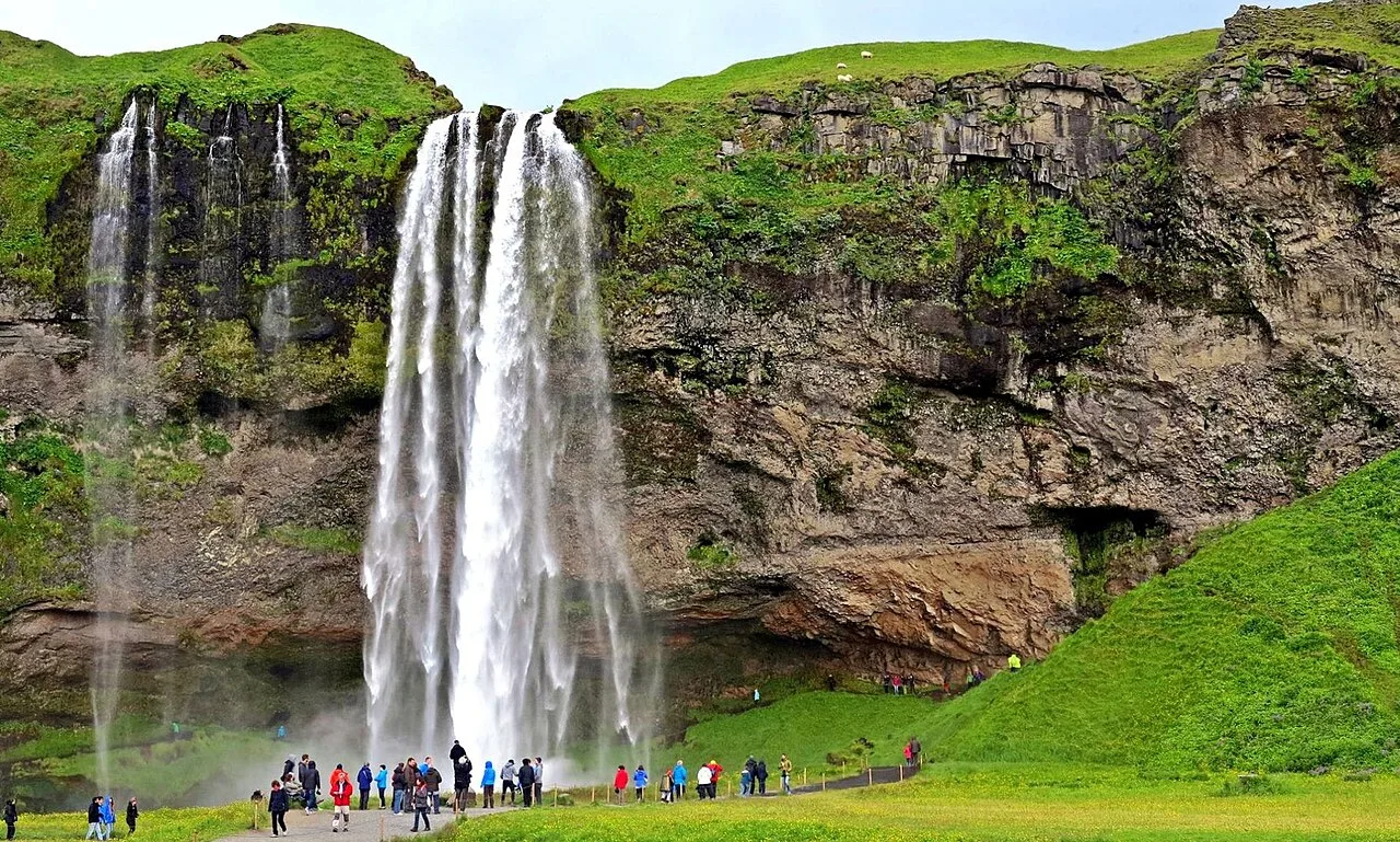 Paysage de Seljalandsfoss