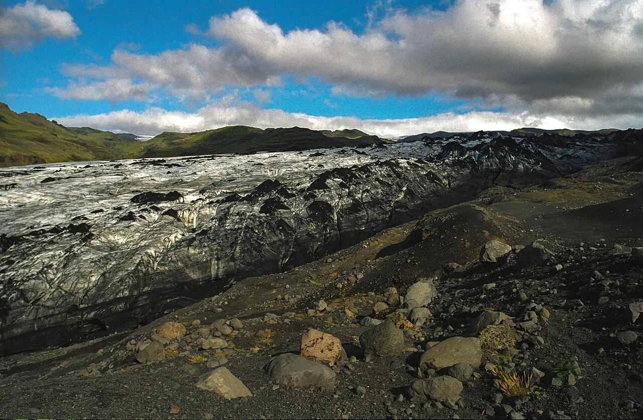 Paysage de Sólheimajökull