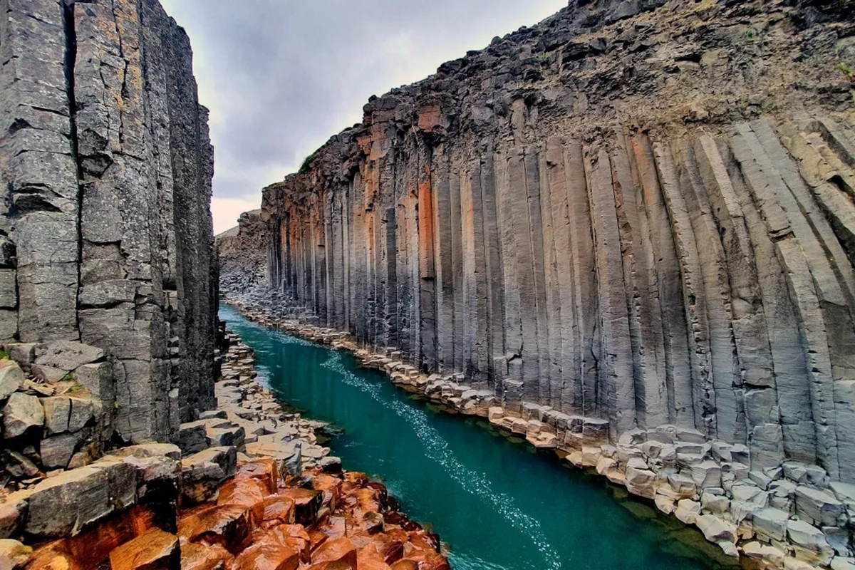 Paysage de Stuðlagil