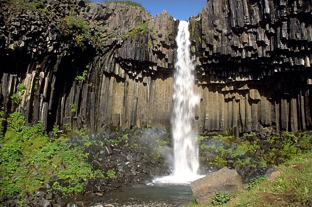 Paysage de Svartifoss