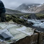 Trekking islande sans guide sur le Laugavegur : gué et 55 km
