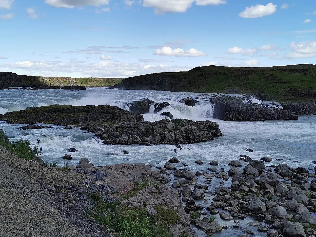 Paysage d’Urriðafoss