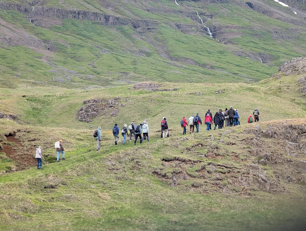 Paysage de Vestdalsfossar